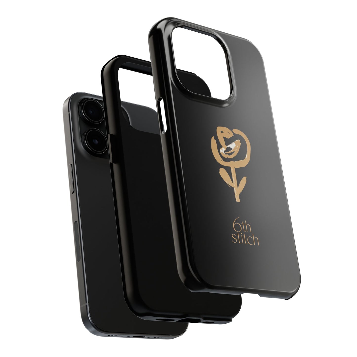 Golden Rose iPhone case