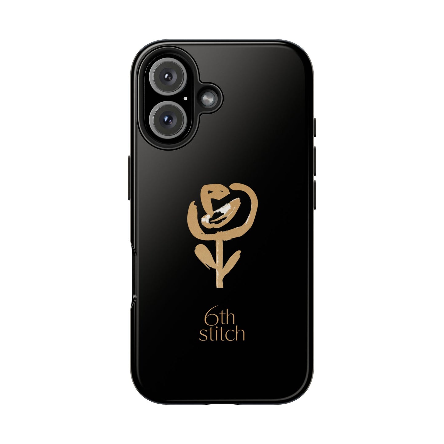 Golden Rose iPhone case