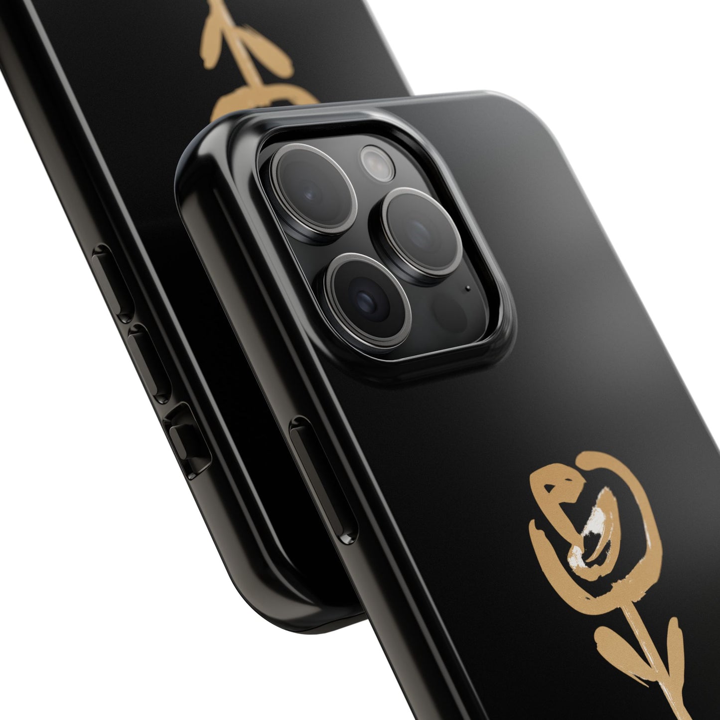 Golden Rose iPhone case