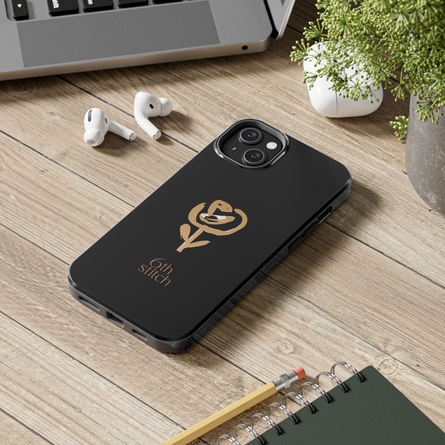 Golden Rose iPhone case