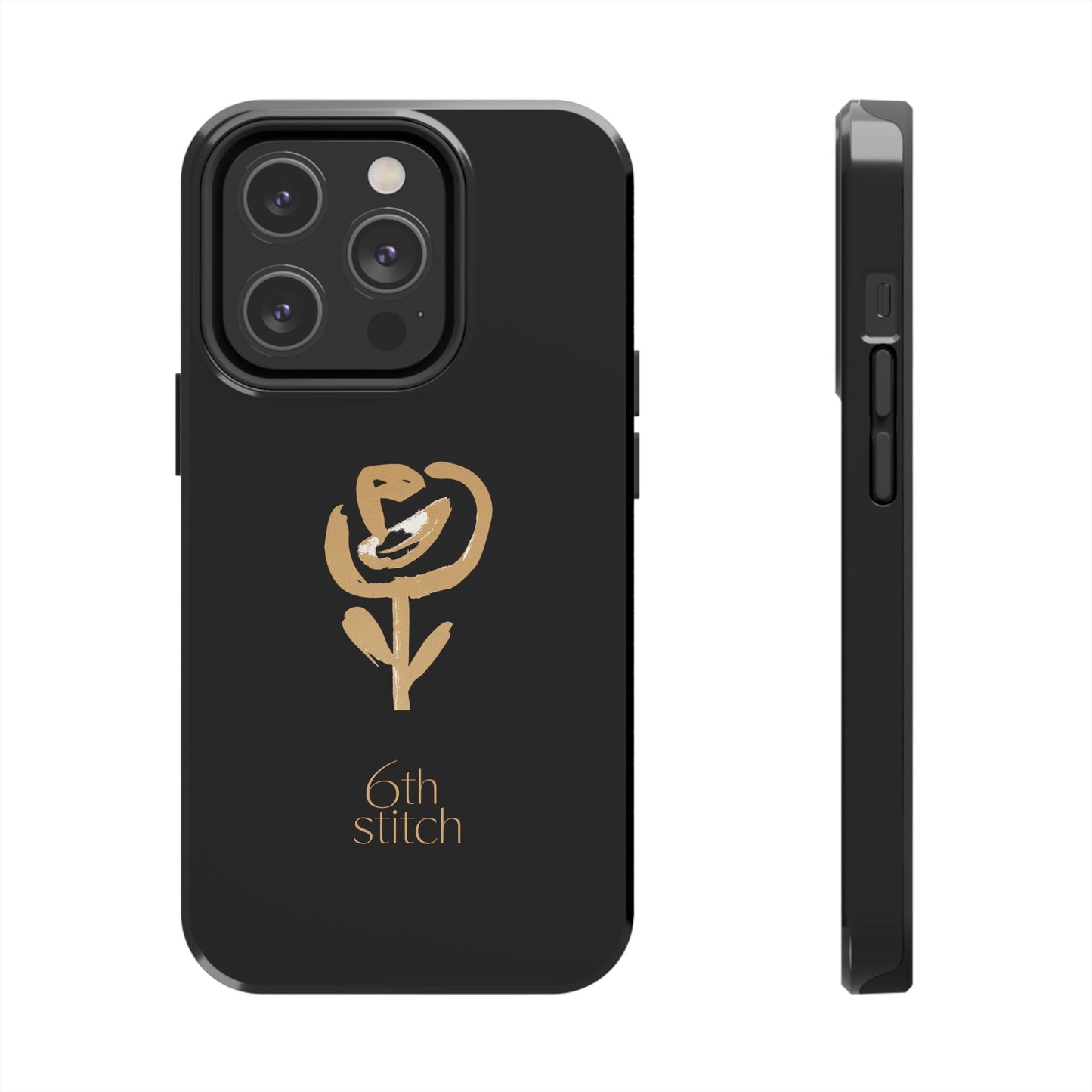 Golden Rose iPhone case