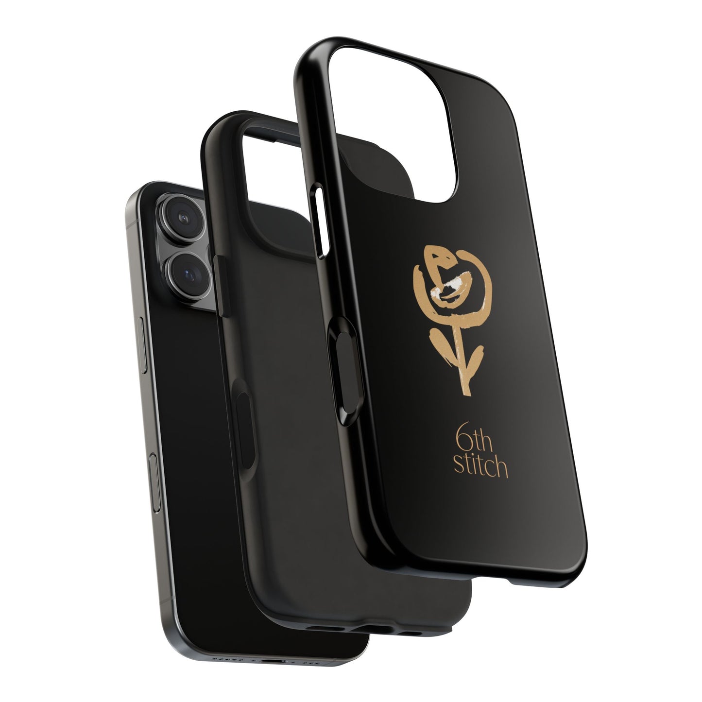 Golden Rose iPhone case