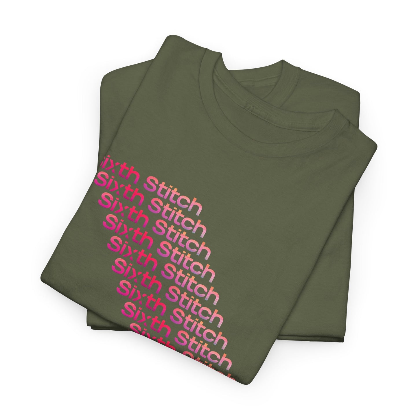 the faded neon tee.
