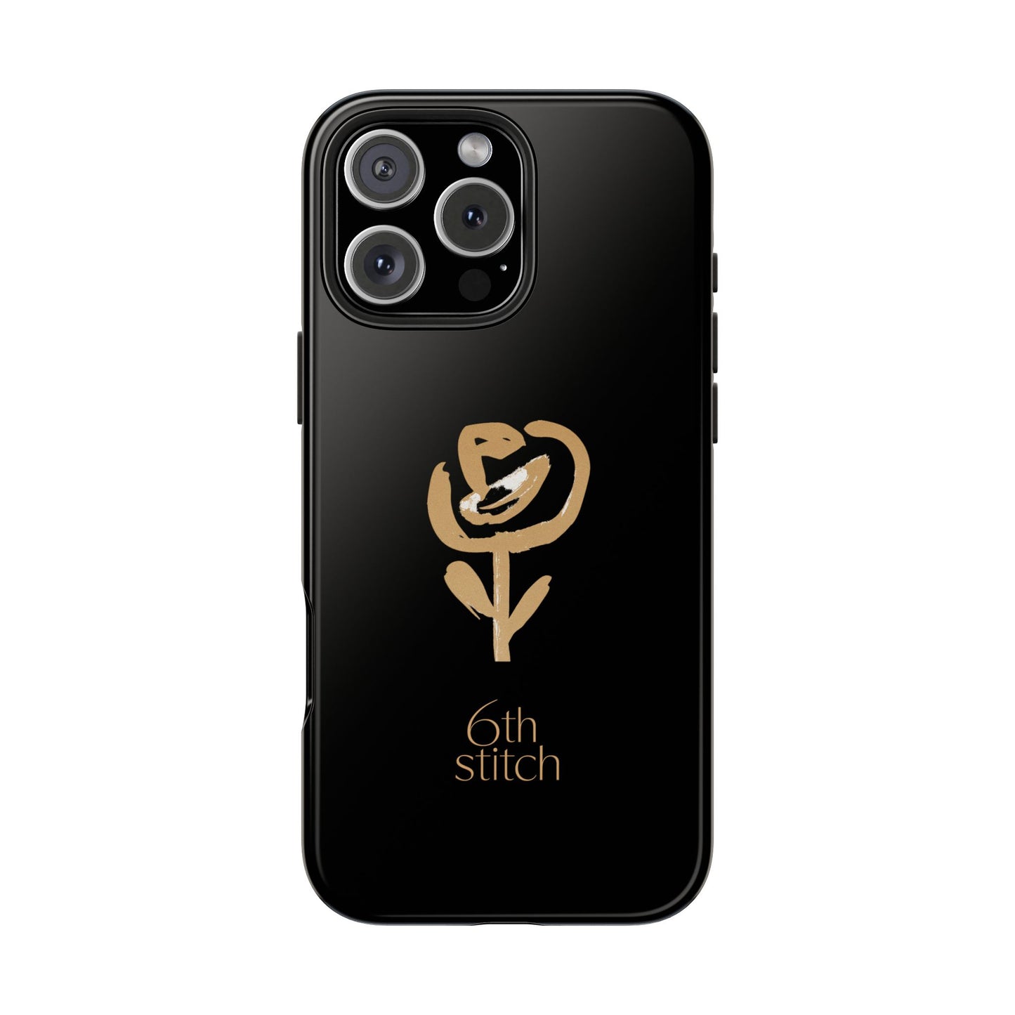 Golden Rose iPhone case