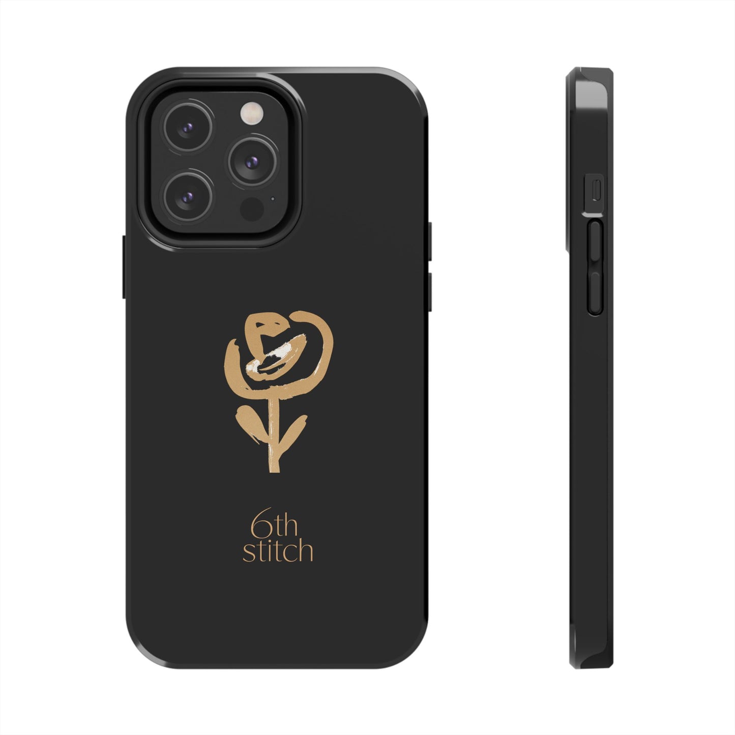 Golden Rose iPhone case