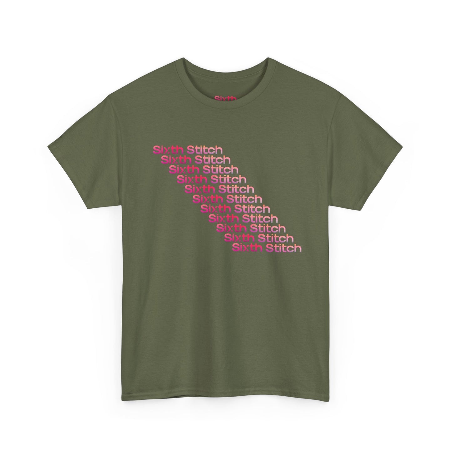 the faded neon tee.