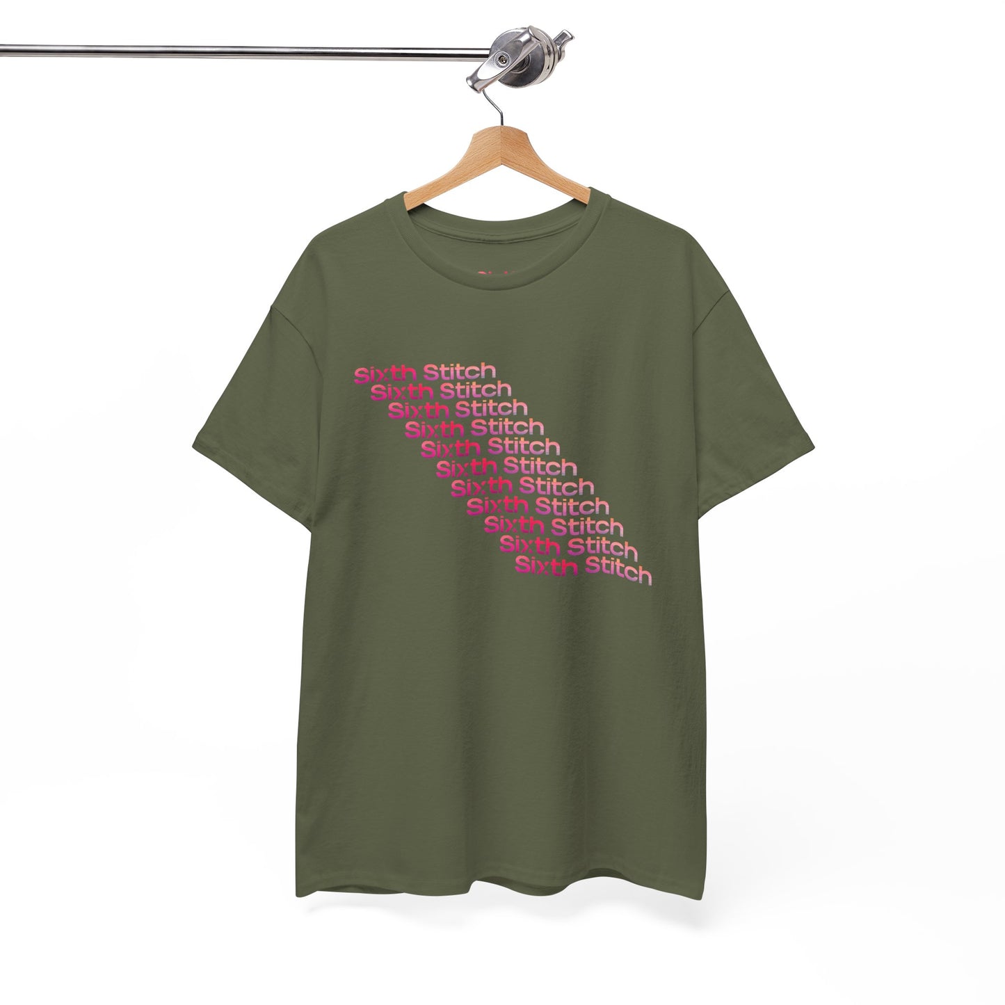 the faded neon tee.