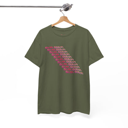 the faded neon tee.