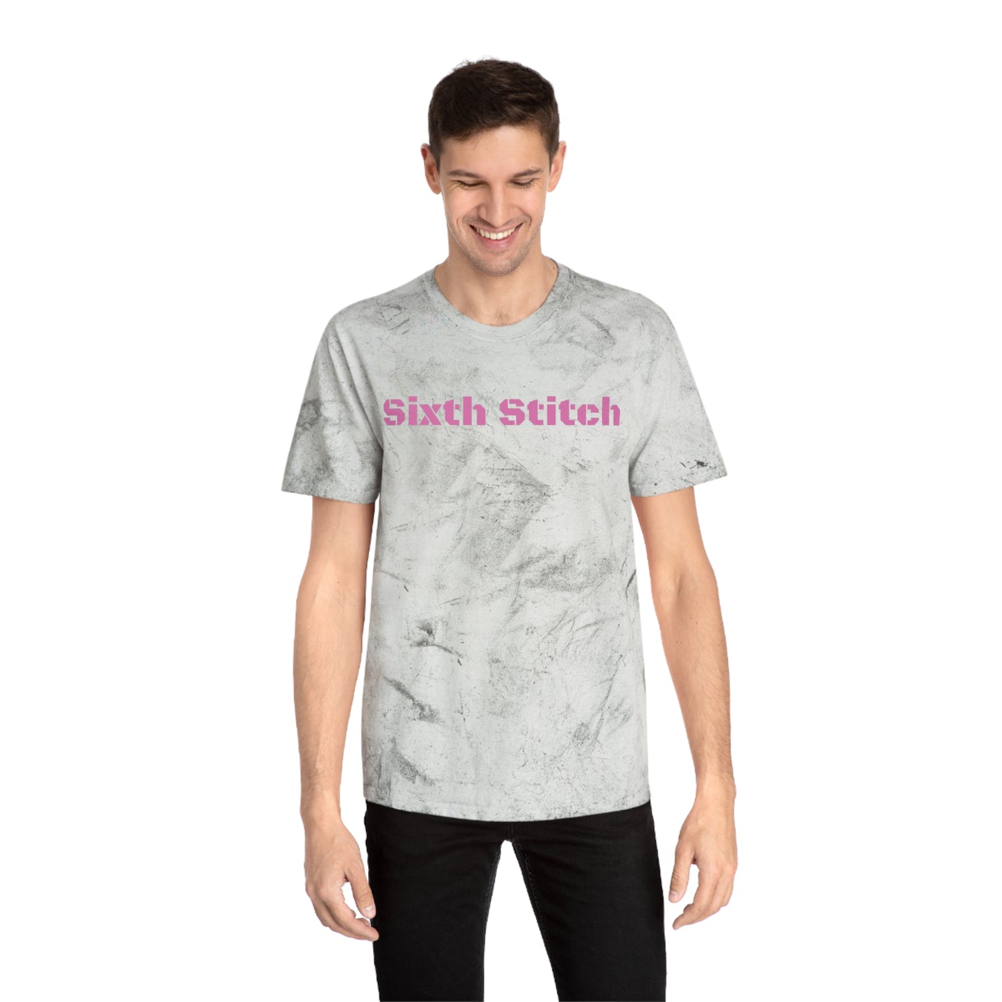 Quasi Camo Stitched Tee