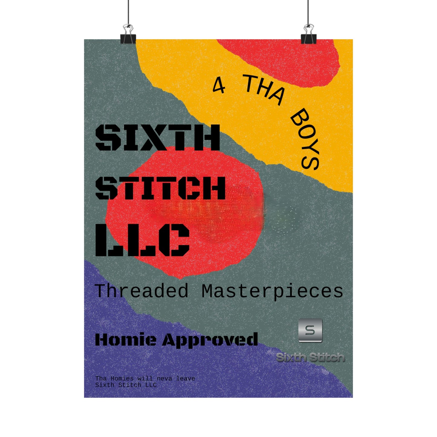 4 ThaHomies Founder's Poster