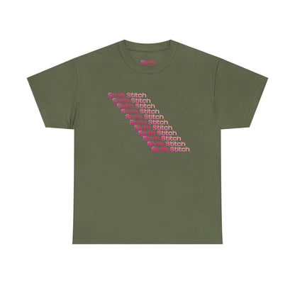the faded neon tee.