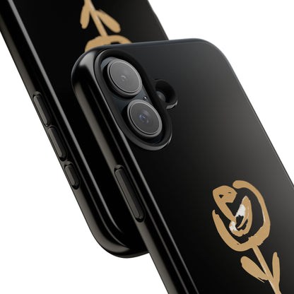 Golden Rose iPhone case