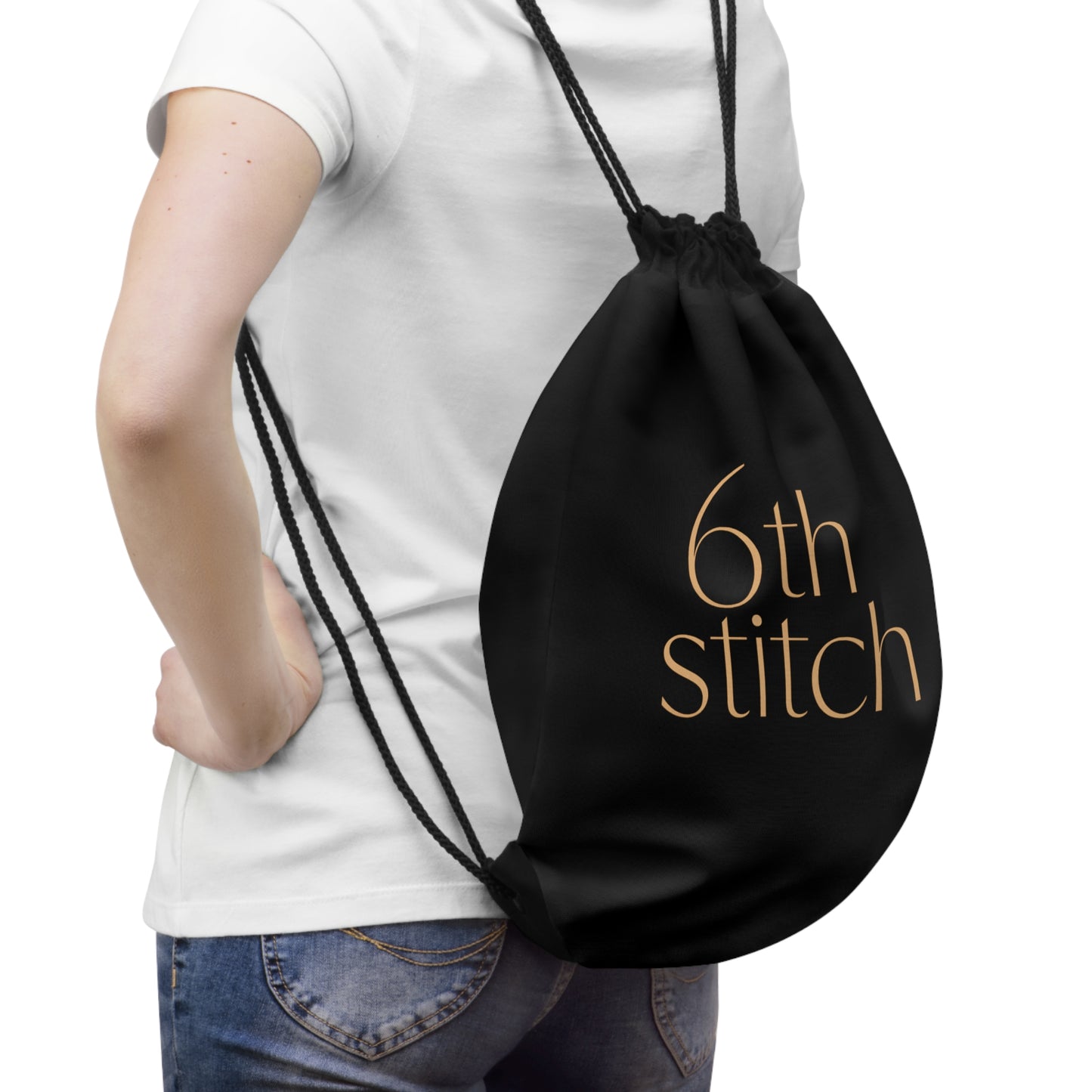 Sixth Stitch Drawstring Bag